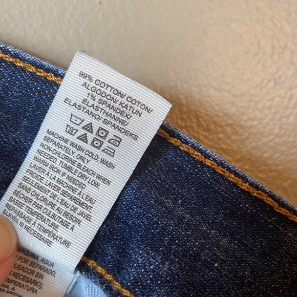 LUCKY BRAND JEANS 221 ORIGINAL STRAIGHT LEG JEANS SIZE 31x29 BLUE - Picture 6 of 6